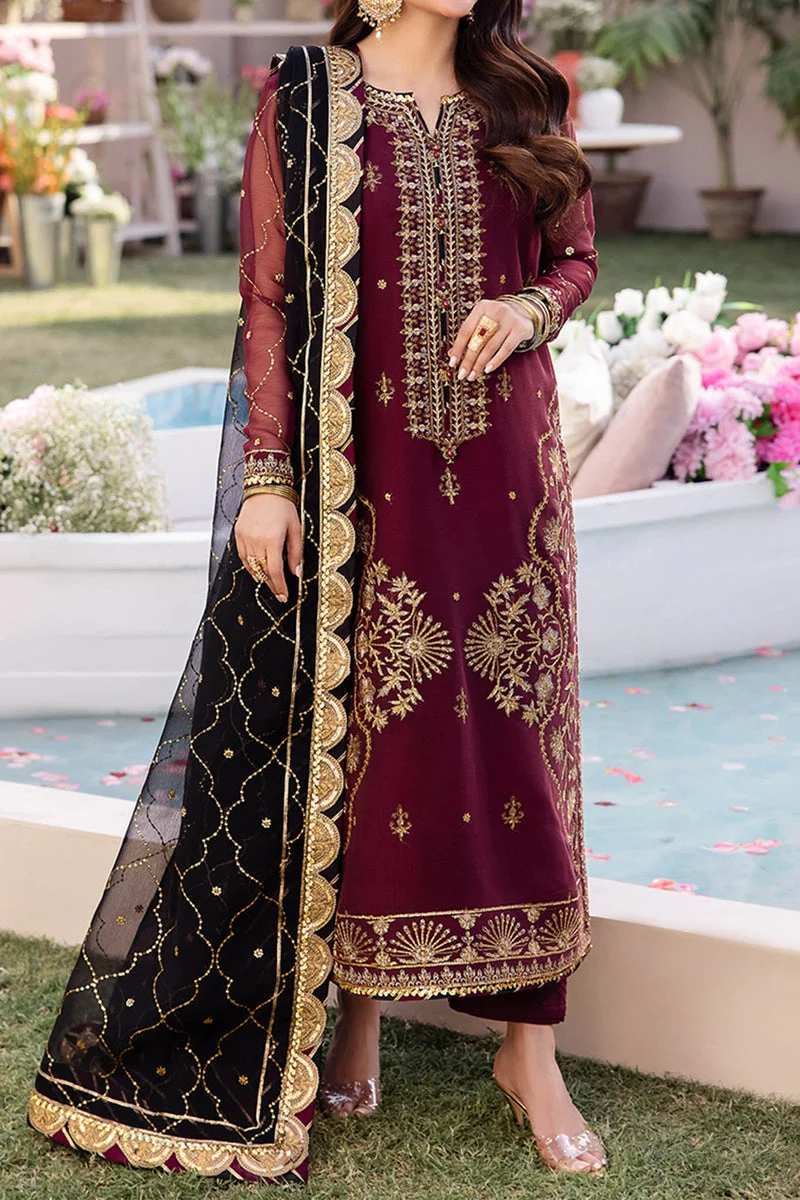 90B610A2-466E-4108-85F4-70B111B77A03 Unstitched ASIM JOFA Most Demanded | Formal Chiffon Embroidered Suit - Image 1